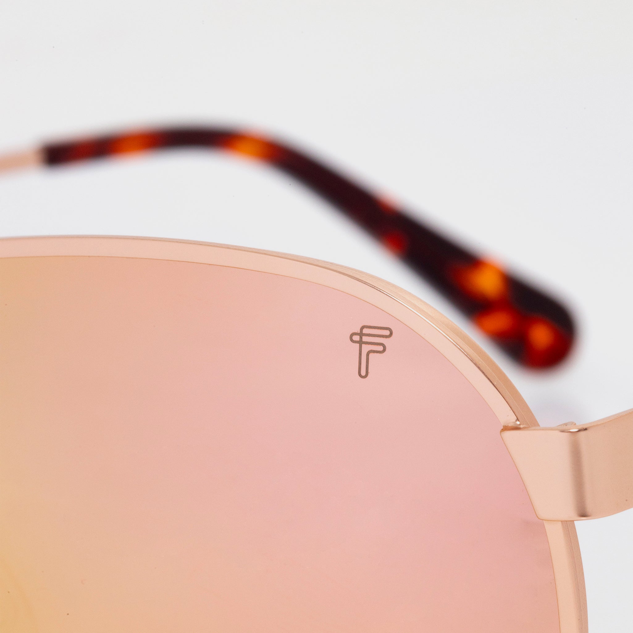 Nomad Sunglasses - Rose Gold
