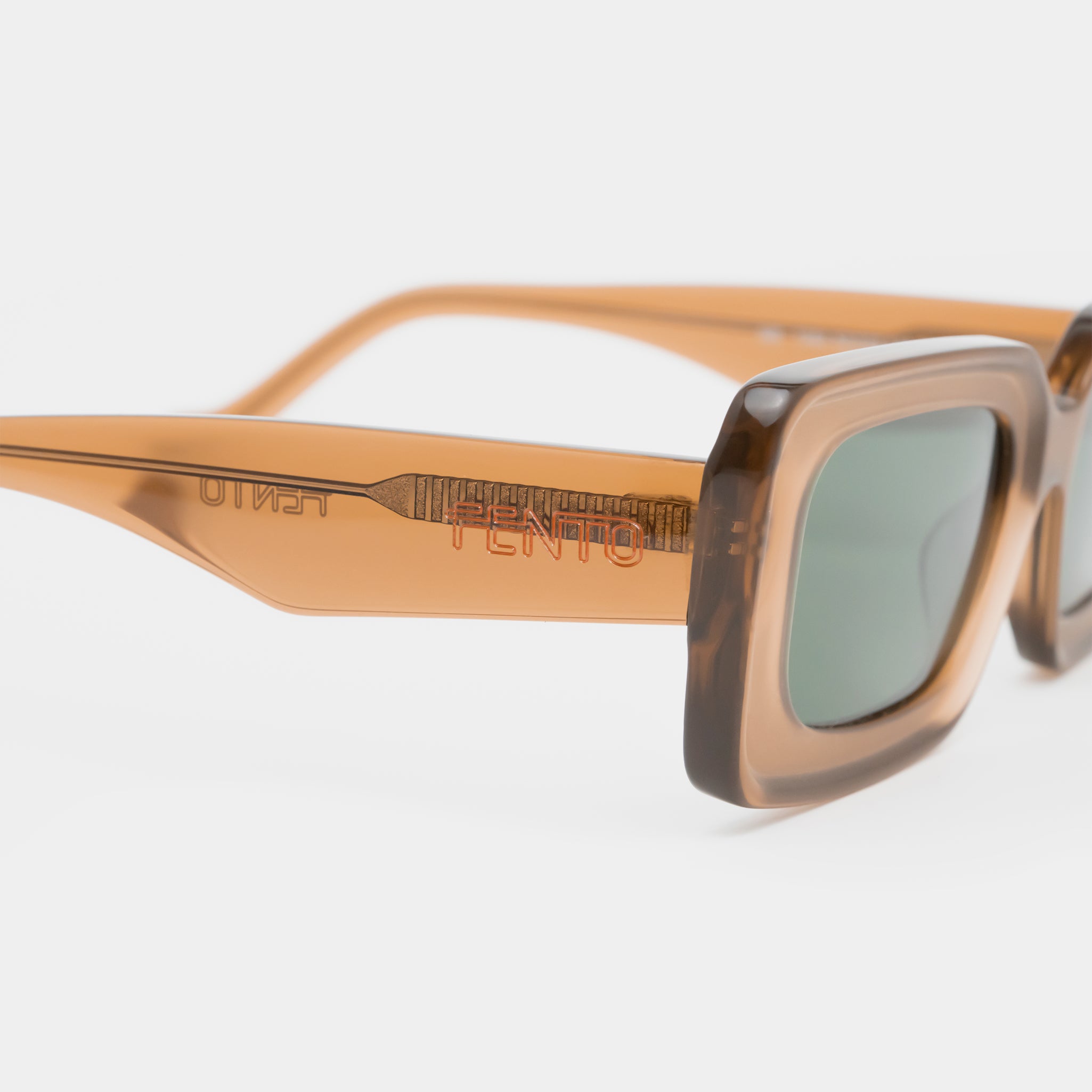 Cameron sunglasses Fento en brown acetate con estilo atemporal