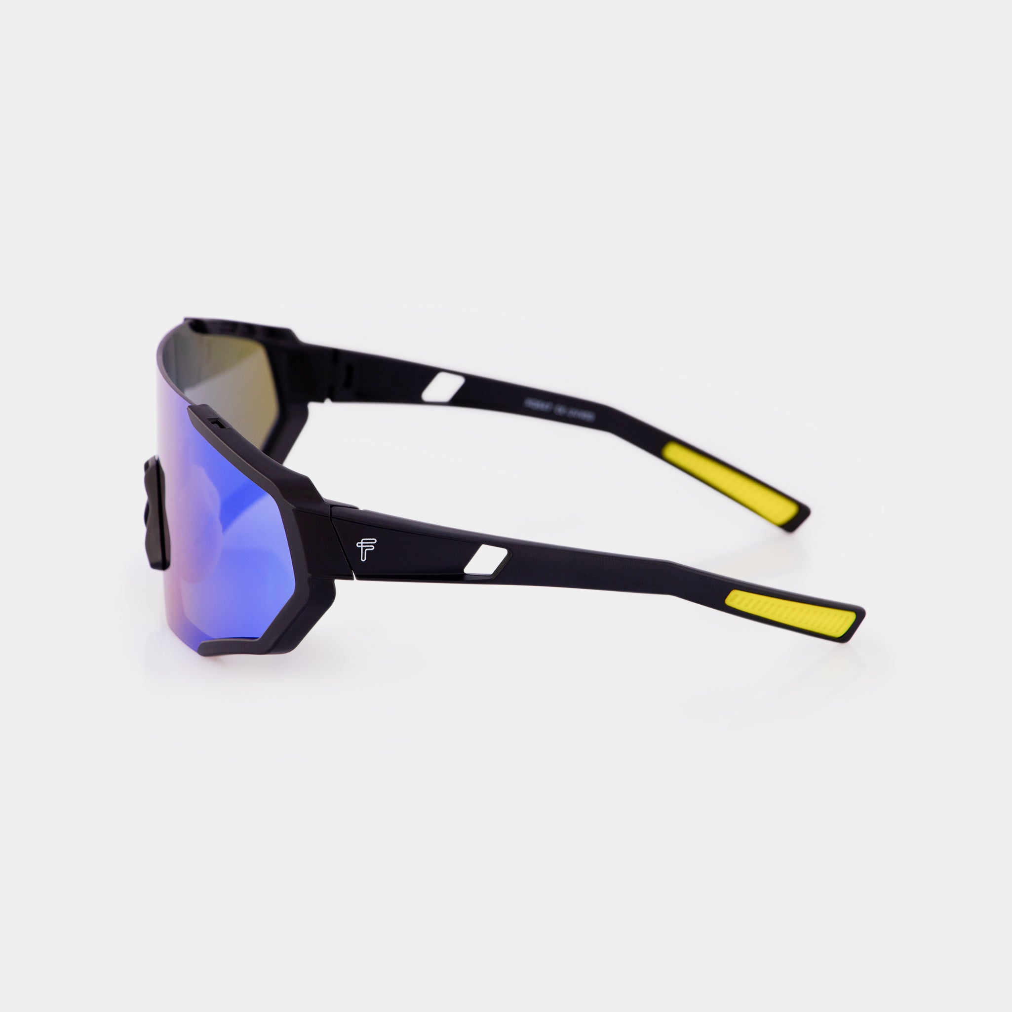 Lentes deportivas Hyper en negro y azul – montura flexible de TR90