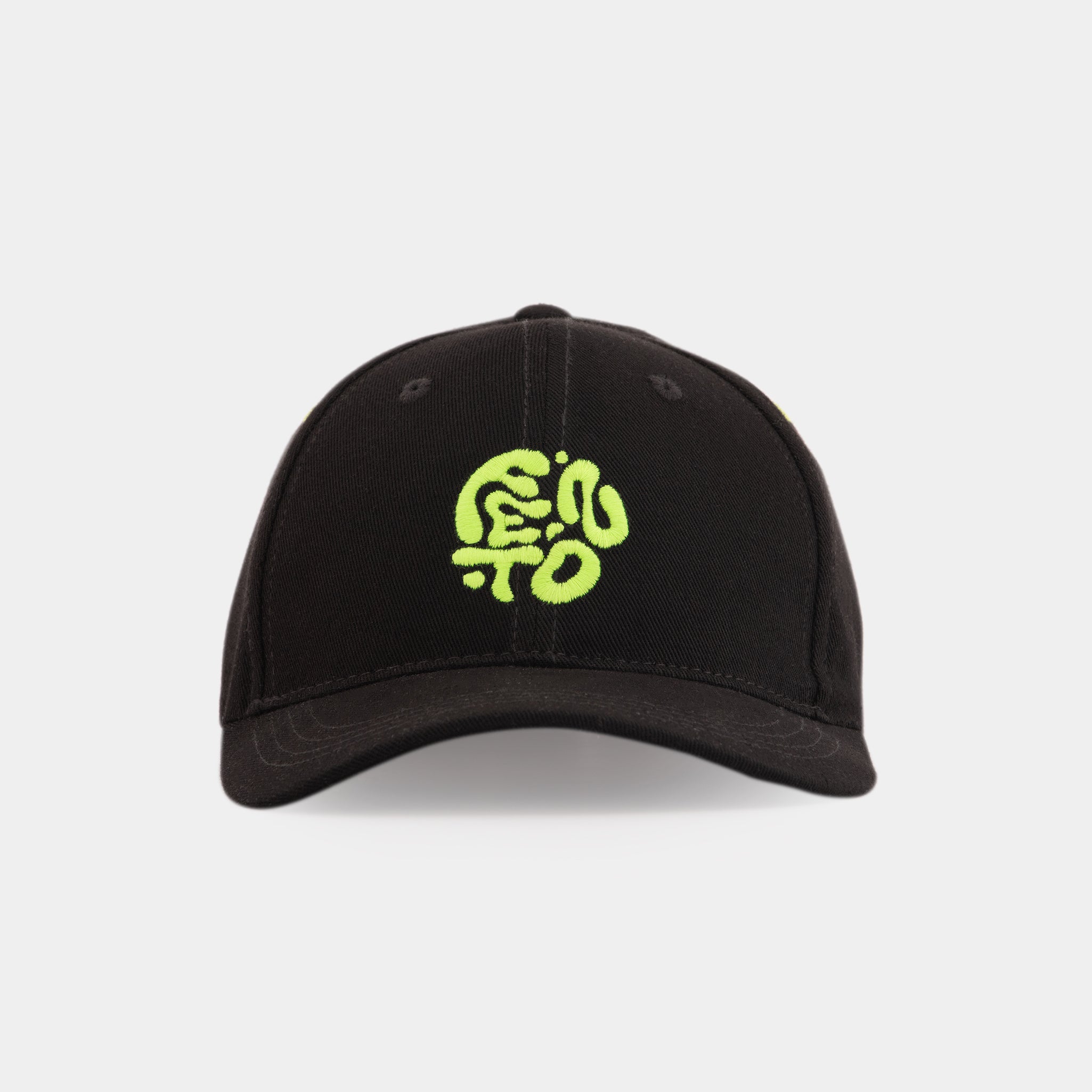 Gorra Groovy negra – estilo clásico de béisbol con ajuste cómodo
