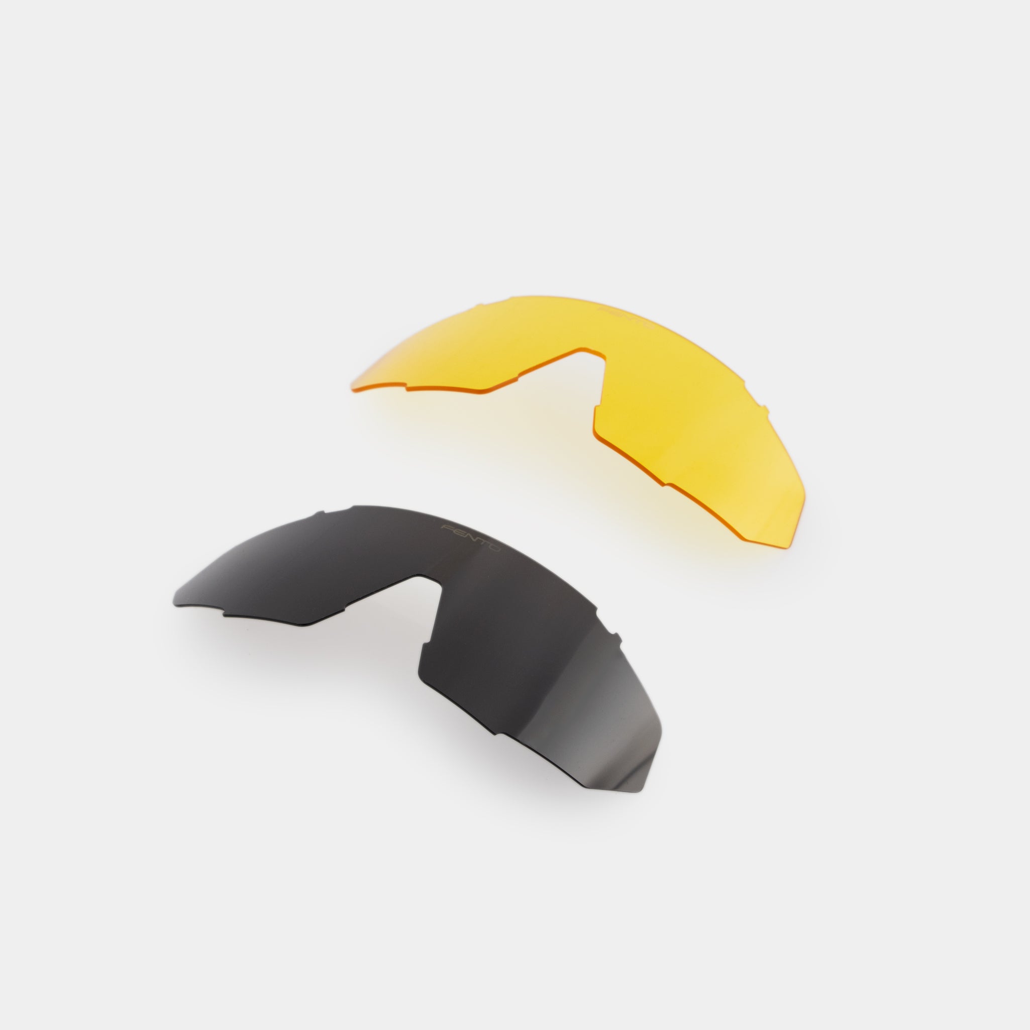 Lentes deportivas Hyper en negro y amarillo
