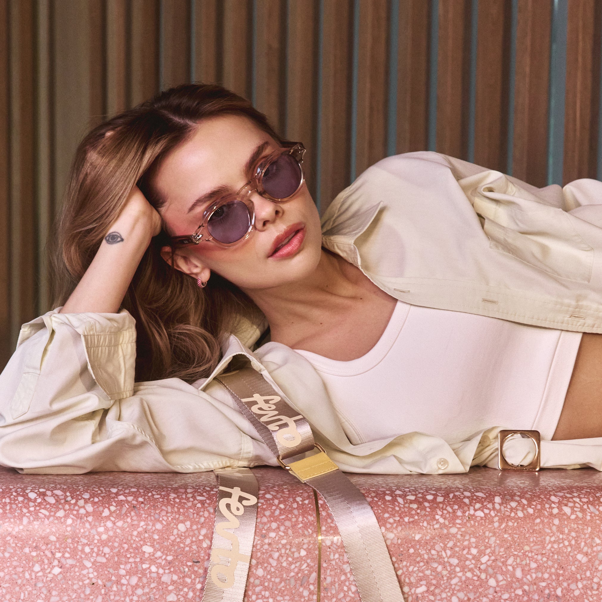 Mojito Sunglasses - Transparent grey