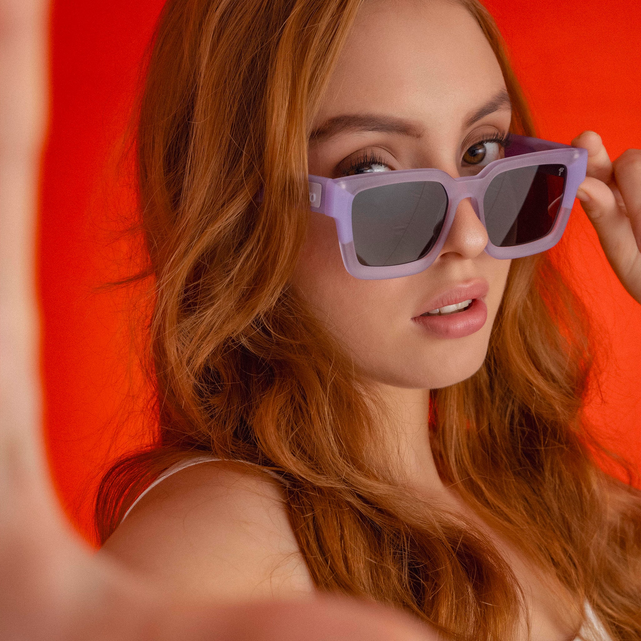 Lentes Fento New Bilbao – estilo moderno en acetato morado y elegante