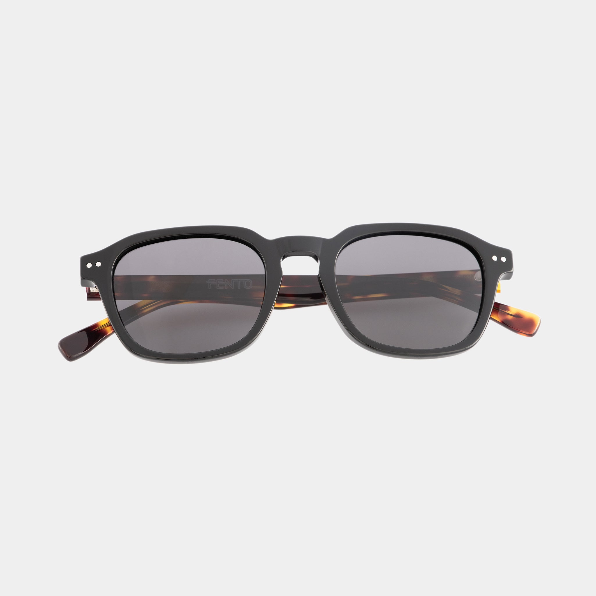 Montura Nova Black Tortoise de Fento – gafas de sol en acetato premium