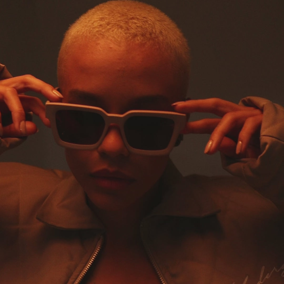 Gafas New Bilbao acetato – diseño en tono beige elegante y atemporal de Fento