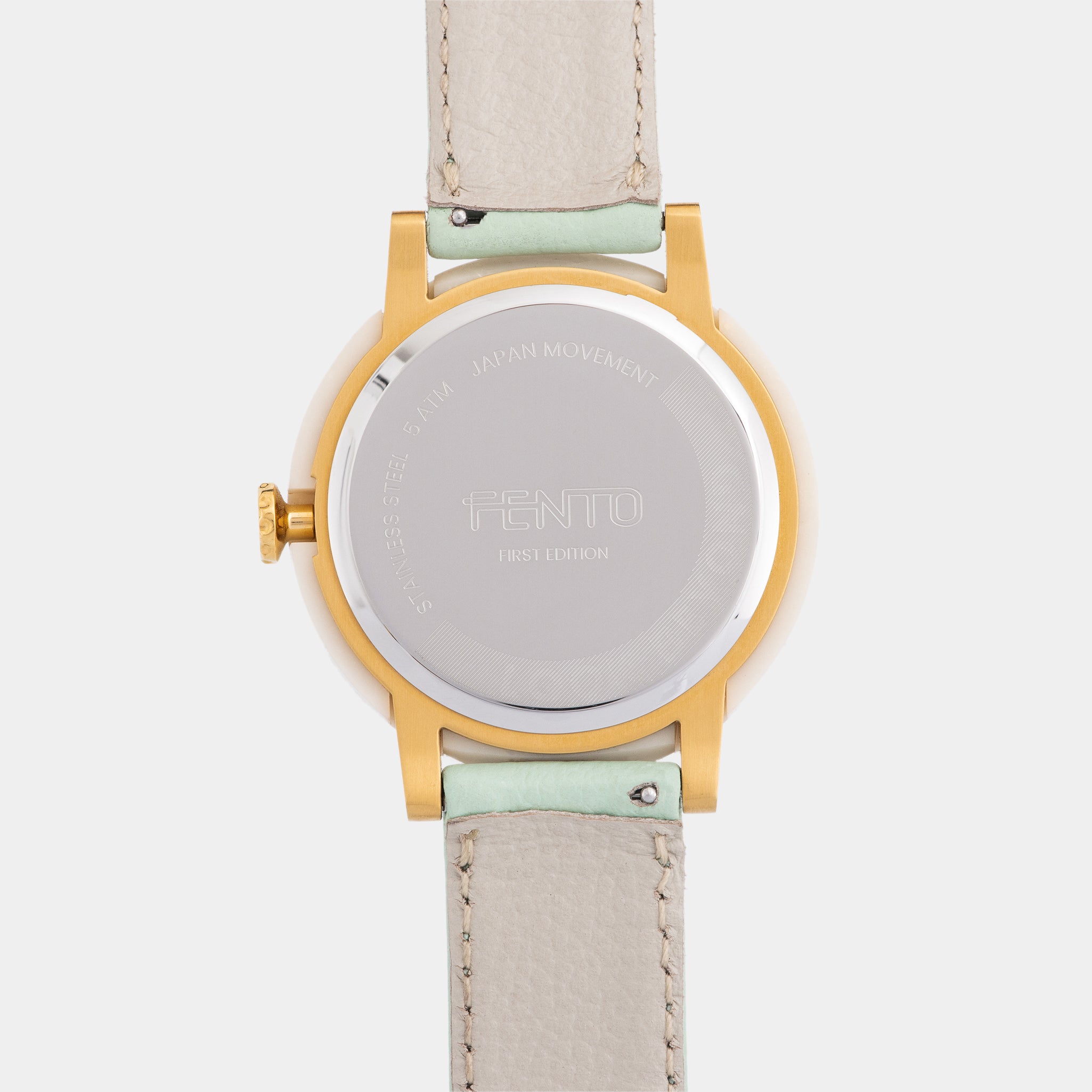 Reloj Windsor color menta – diseño elegante con correa de cuero