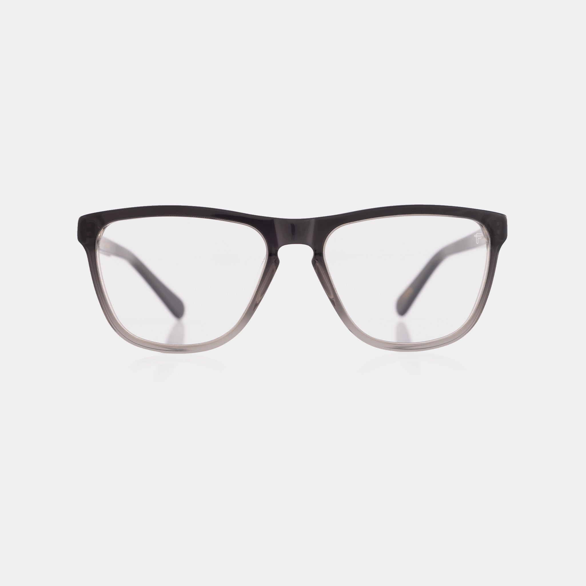 Gafas Shaper con degradado gris – diseño moderno y liviano