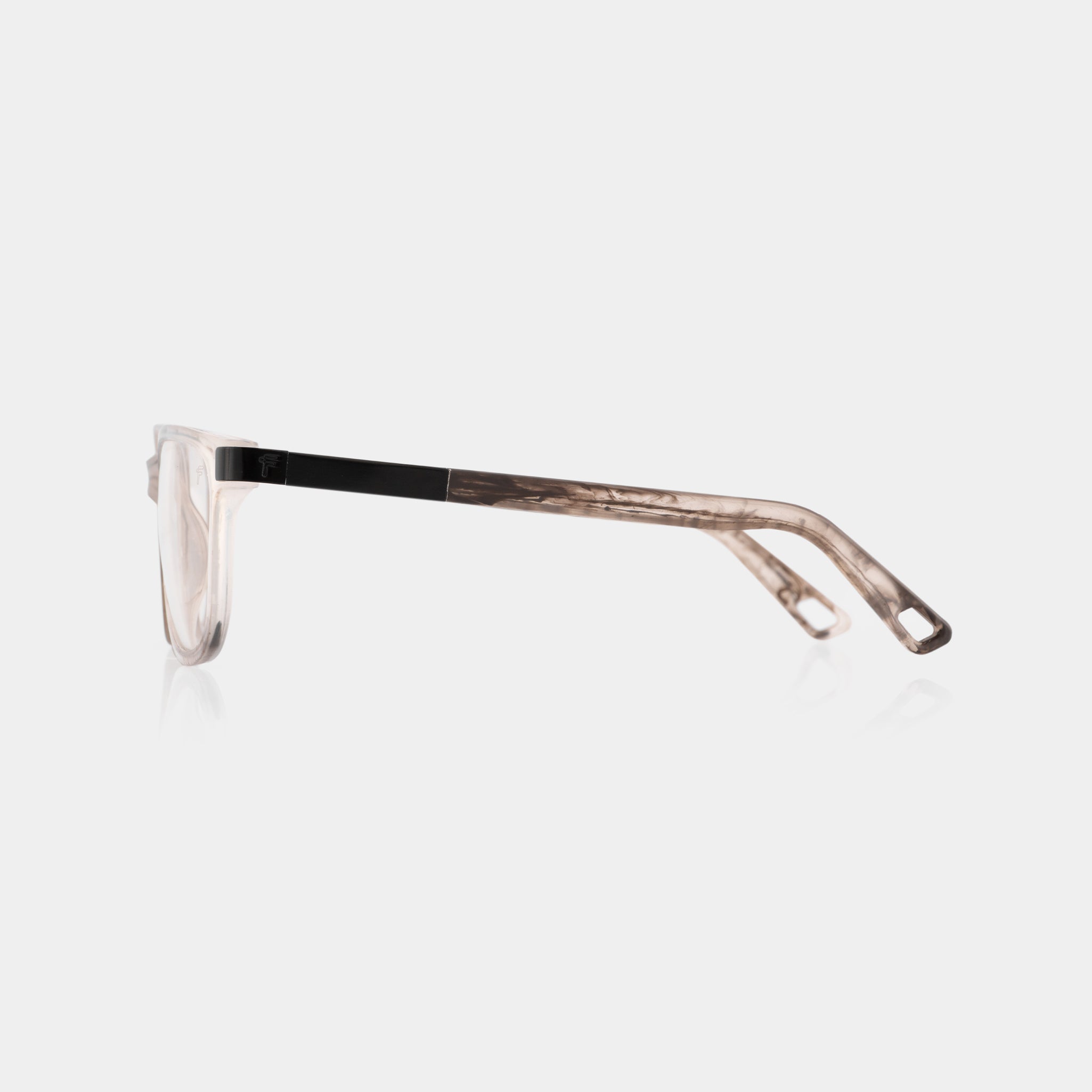 Eyeglasses unisex Specta Nuquí, diseño sostenible en brown clear
