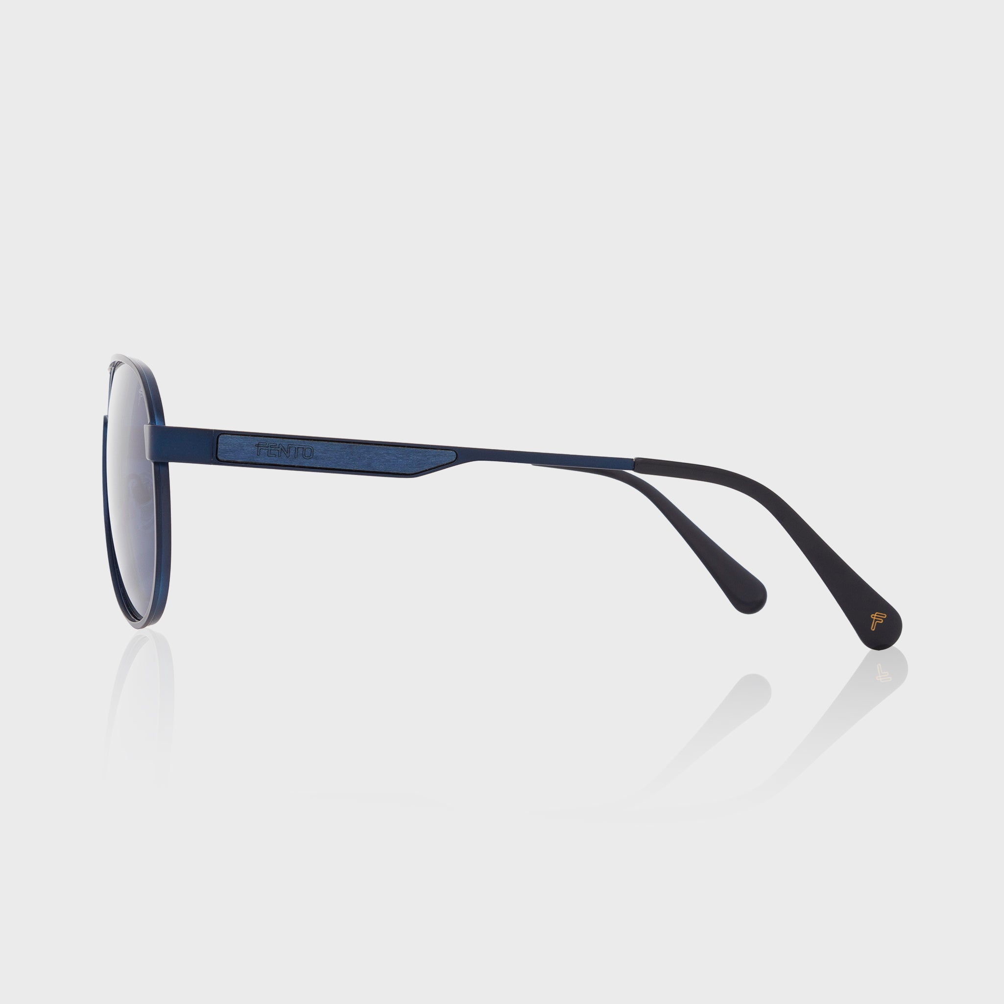 Gafas Nomad navy de acero – montura elegante y liviana